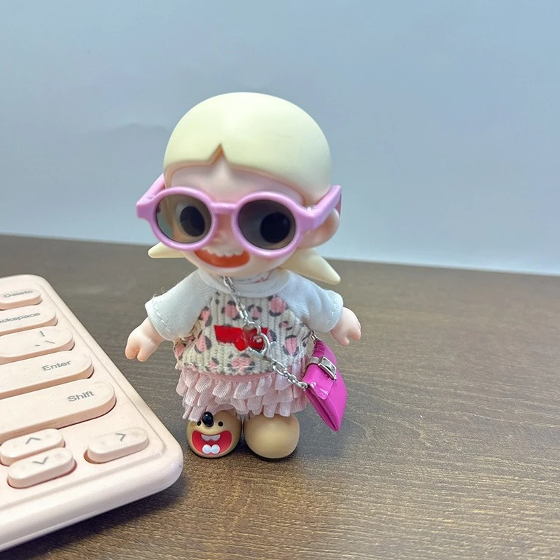 4.5cm Mini Doll Sunglasses New Fashion Doll Eyewear Accessories Fit Mini Zsiga Mini Figure Doll Dress Up Decoration Props