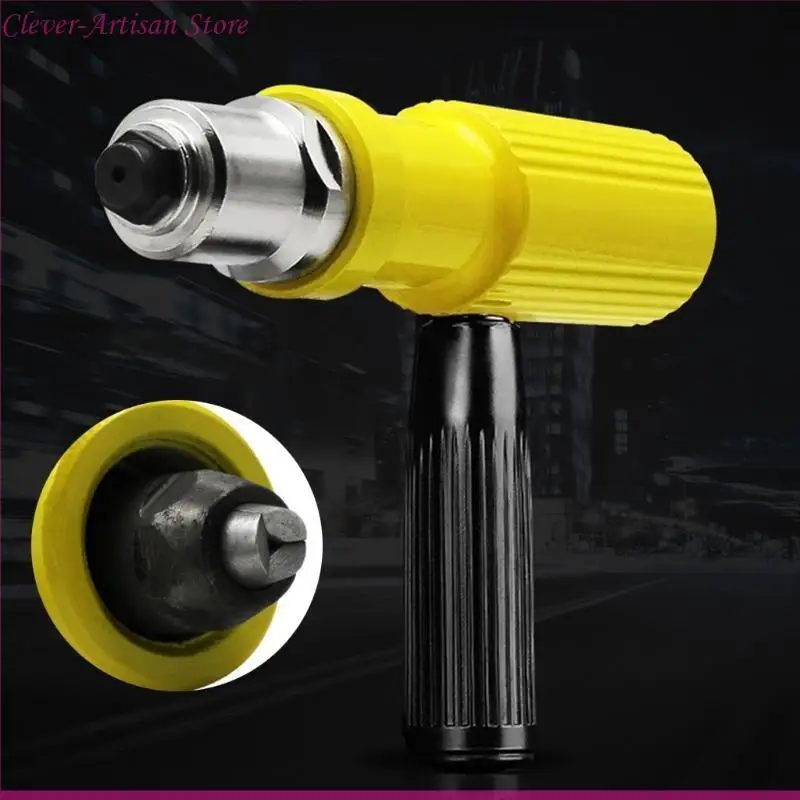 

E06B Cordless Drill Electric Riveting Non-slip Rigid Plastic Hand Industrial machine Suitable for 2.2mm2.5mm3.2mm Heads