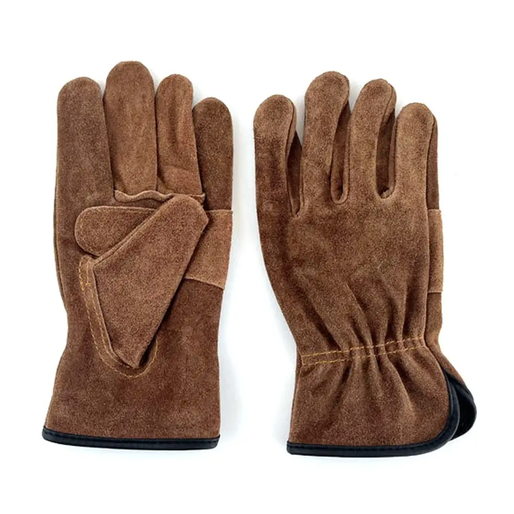 소가죽 작업 보호 장갑 내마모성 보안 보호 단열 장갑 가시 방지 절단 방지 장갑