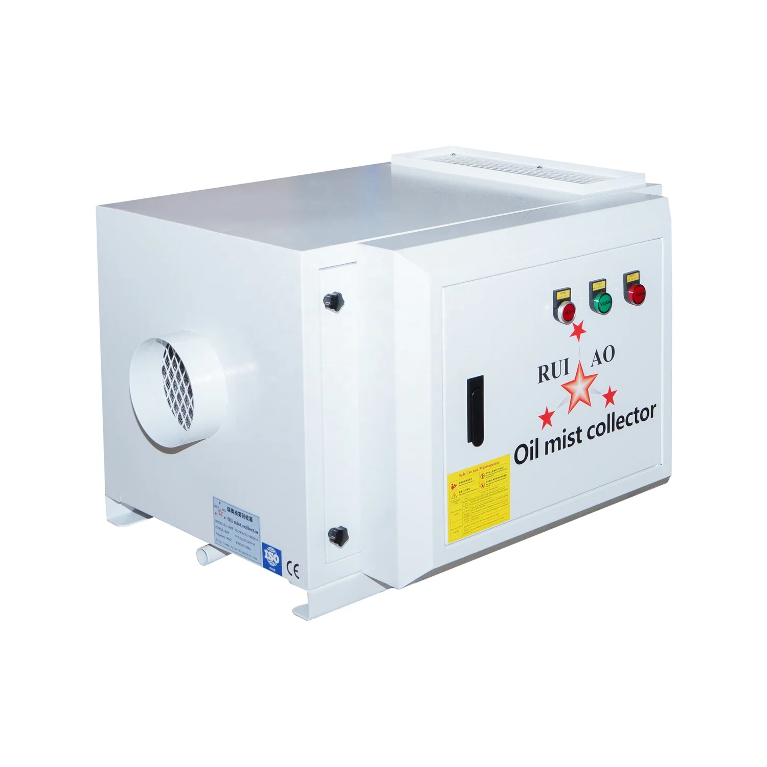 

New Mist Filtration System Oil Mist Smoke Absorber Oil Mist Collector Pump 95% Efficiency Mobile for Industrial Air