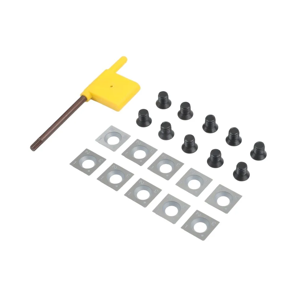 Solid Carbide Cutter Carbide Inserts For Cutting Easy Edge Rotation Multiple Replacement Edges For Metalworking