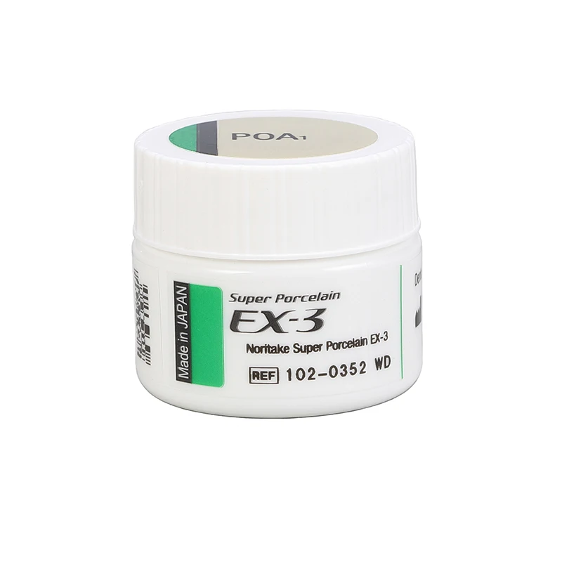 Dental Metal Porcelain Powder Noritake EX-3 Super Porcelain Paste Opaque  6g for Metal Restoration