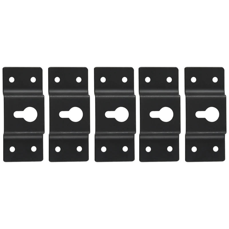 DIY 오디오 사운드 박스 스피커 벽 마운트 다리미 후크 행어 플레이트, 25PCs