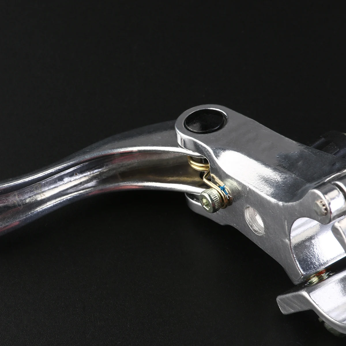 

Bike Brake Lever Aluminum Alloy Lightweight Durable Easy Install Silver Compatible Cycles Replacement