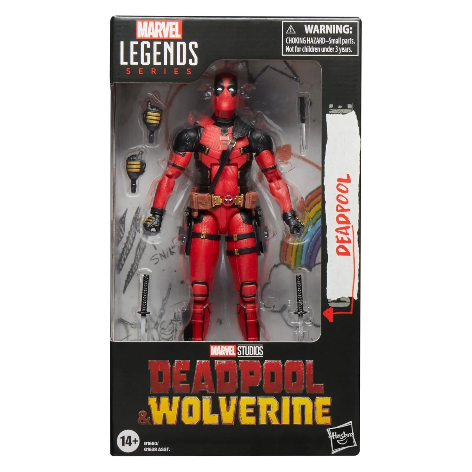 

Marvel Legends Series Deadpool, Deadpool & Wolverine Collectible 6 Inch Action Figure for Adults Ages 14 and Up