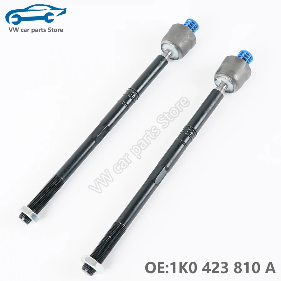 2Pcs Tie rod 1K0423810A 3C0423810A for VW TIGUAN GOLF EOS JETTA SEAT AUDI A3 Q3 RS3