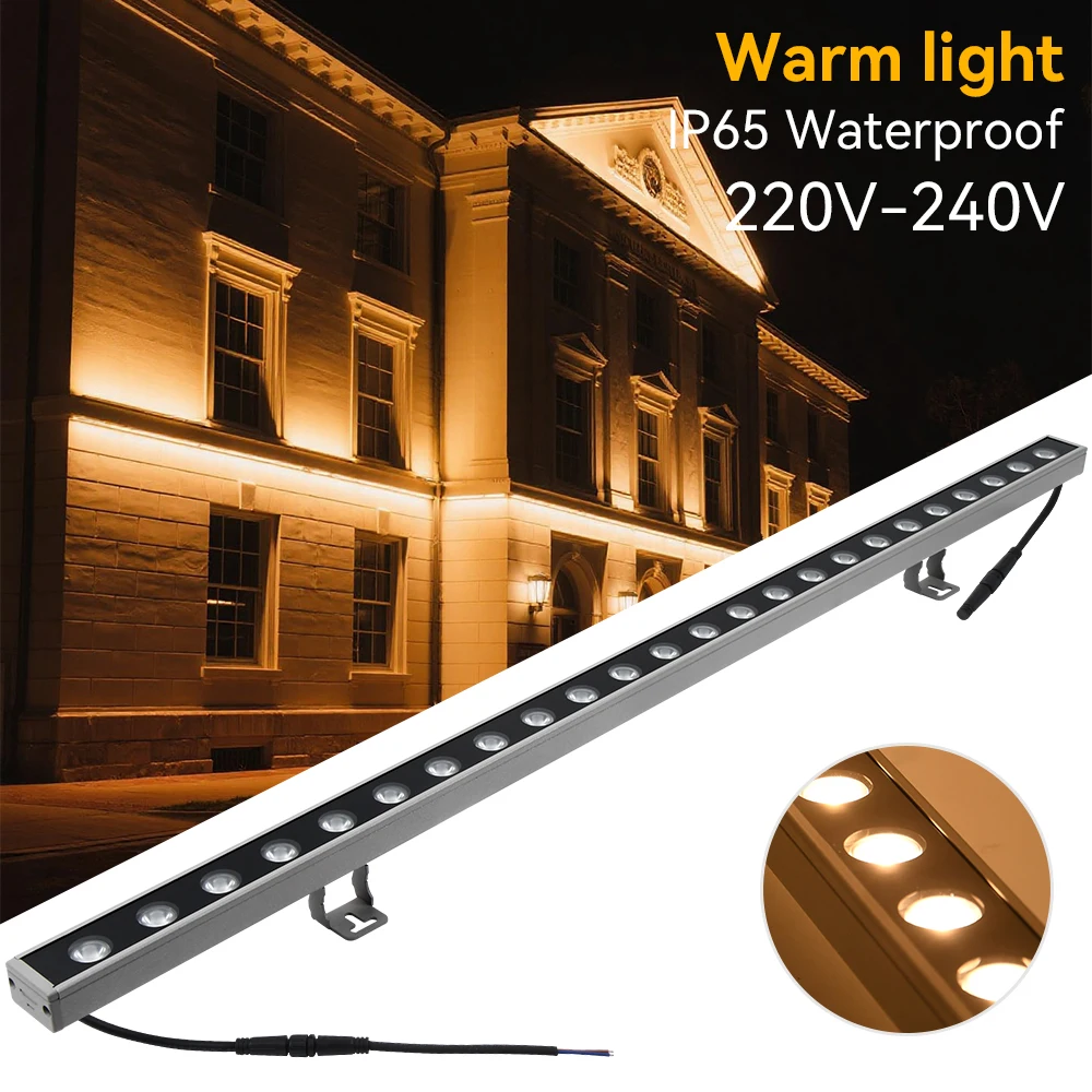 Wall Washer Light 220V Hotel Building Indoort/Outdoor Waterproof Door Bridge Hotel Exterior Wall Project Lighting Spotlights