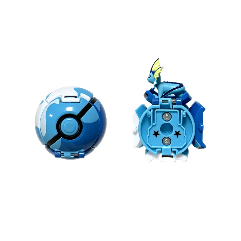 Pokemon Elf Ball Pokeball Anime Figures Eeveelutions Sylveon Umbreon Espeon Leafeon Vaporeon Glaceon Cartoons Model Action Toy ﻿ - view 3