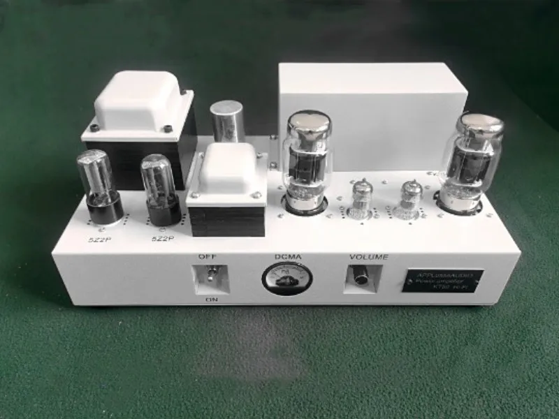 

5Z2P Rectifier 6F2 ( 6u8 ) Push KT88 Vacuum Tube Single-end Class A 2.0 Channel Stereo HiFi Home Audio Amplifier 12W*2