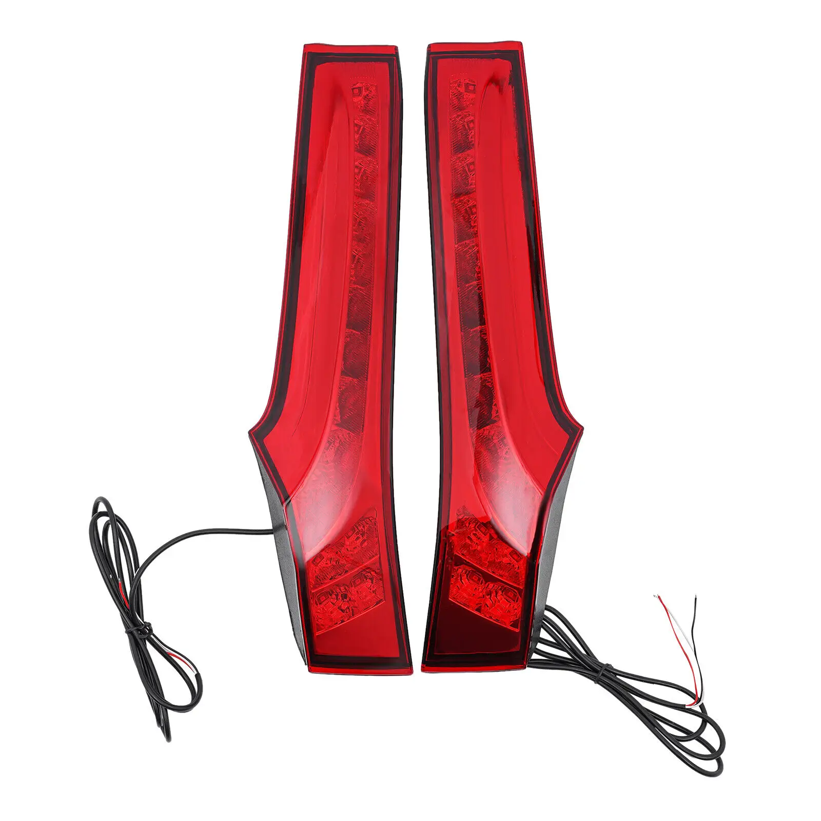 Brake Red LED Lamp L+R Pair Car Rear Trunk Pillar Light for Honda Fit 2014-2019