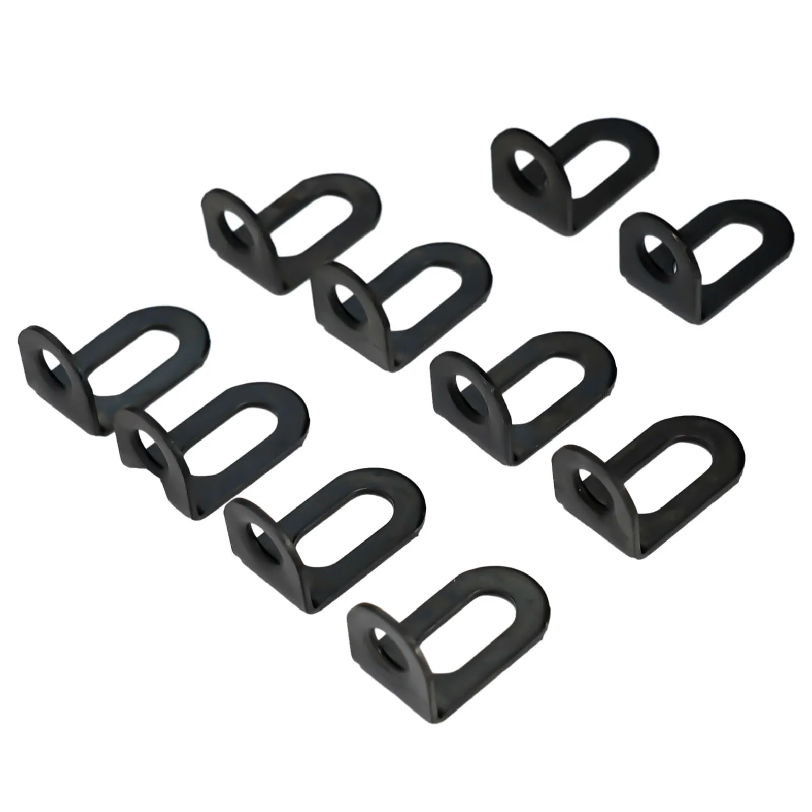 10 Uds. Soportes en forma de L soporte en forma de L montaje de muebles a prueba de herrumbre fuerte antioxidante trabajo DIY fácil de instalar