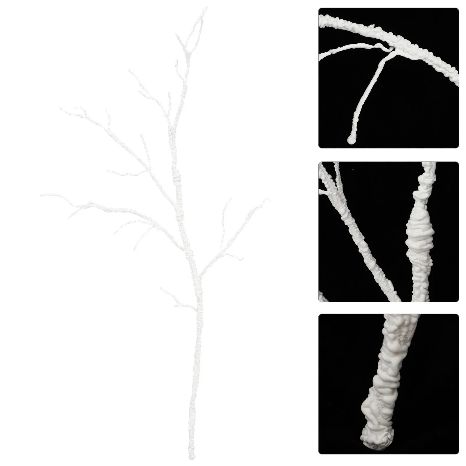 محاكاة فرع شجرة كبير فروع بلاستيكية اصطناعية مجففة لديكور المنزل مزهرية حشو مزرعة طاولة مكتبية الديكور