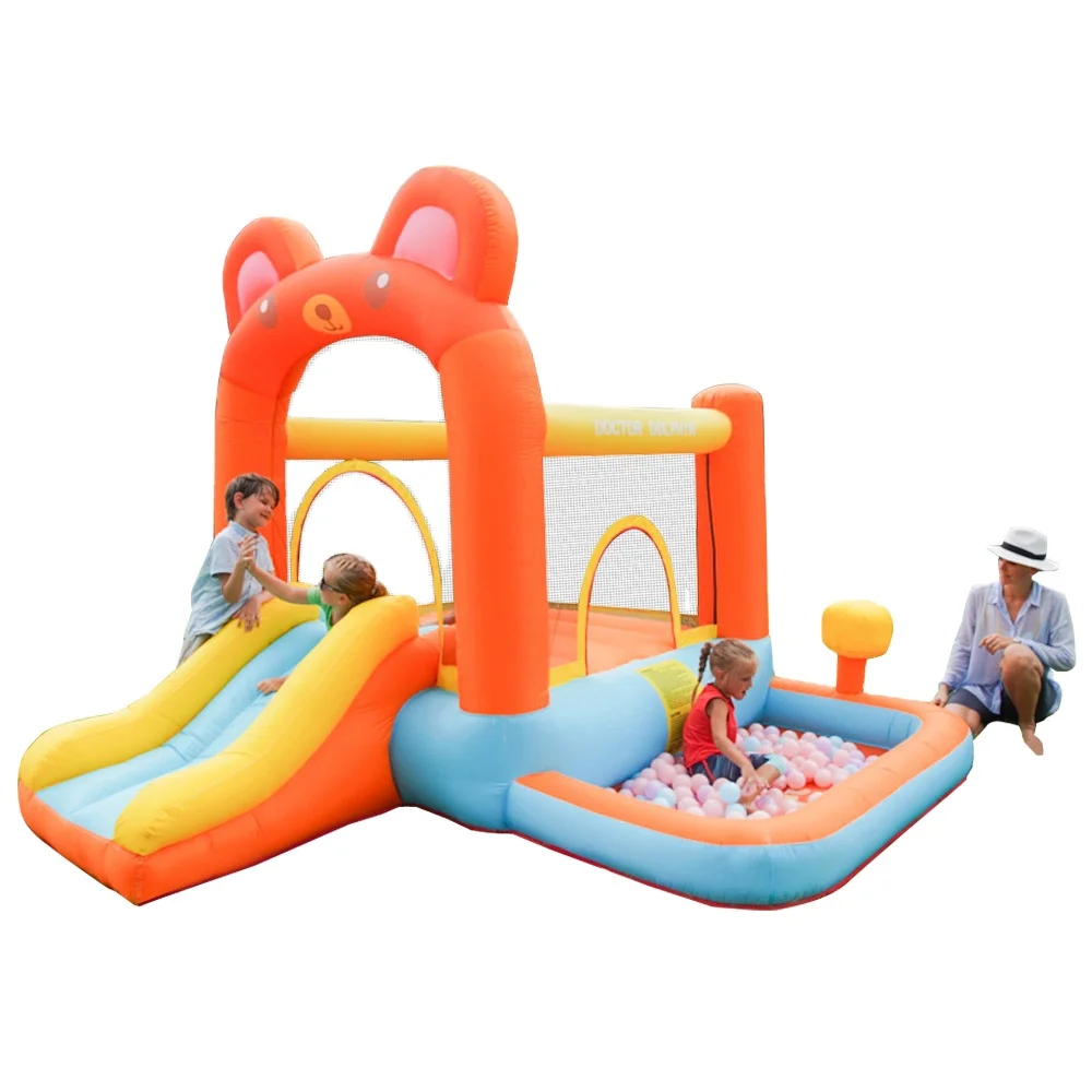 

Доктор Дельфин Детские игры для вечеринок Открытый воздух Мини Маленький надувной замок Надувной дом для прыжков