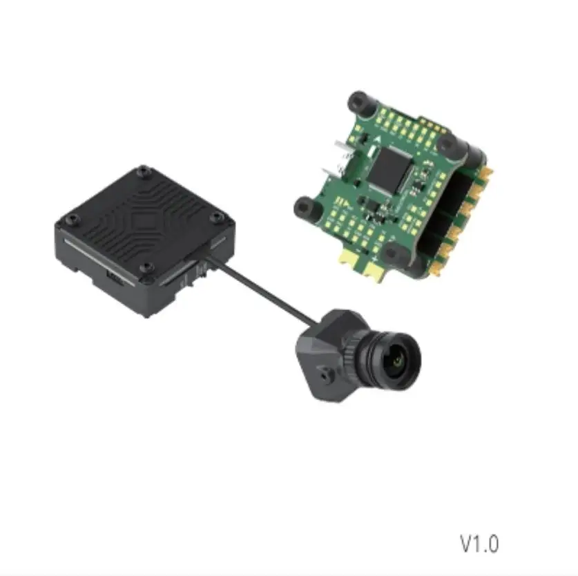 CADDX NEW Gazer Analog Camera 1920x1080P 50FPS 3x AI Optical Zoom FOV131.6° 1500TVL Switchable Micro FPV Camera Drone Quadcopter