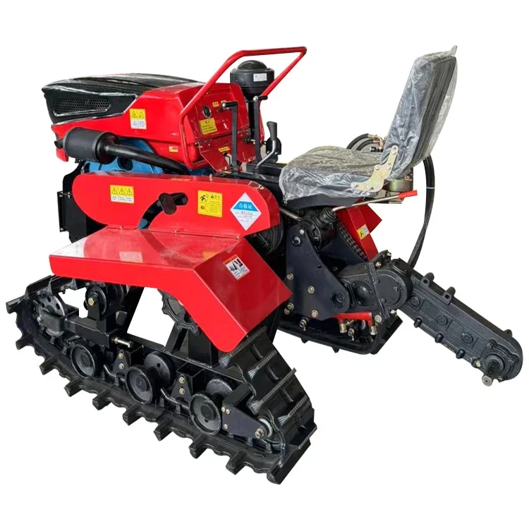 Hot Selling Crawler Cultivation Mini Garden Cultivator Crawler Multi-Function Remote Control Crawler Cultivator