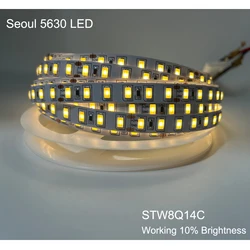 CRI 80 + seul SMD 5630 LED 5m/480LED 50 lm/led 24V LED diody na wstążce do kuchni IP30 dostępne darmowa wysyłka