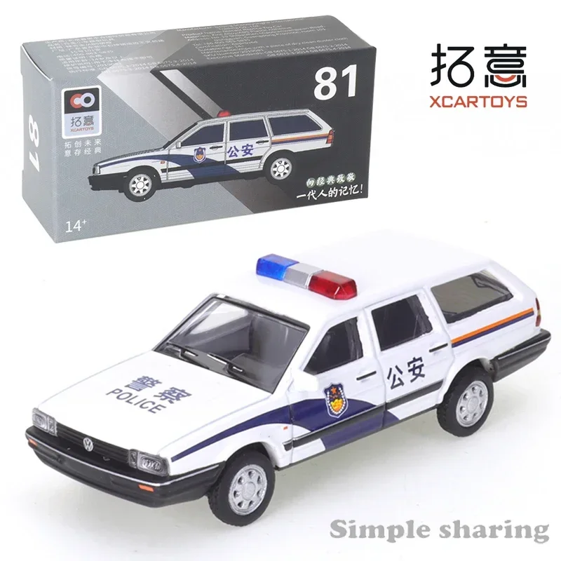 XCARTOYS 1/64 Volkswagen Jetta Santana Wagon Auto Legering Speelgoed Motorvoertuig Diecast Metaal Model voor Kinderen