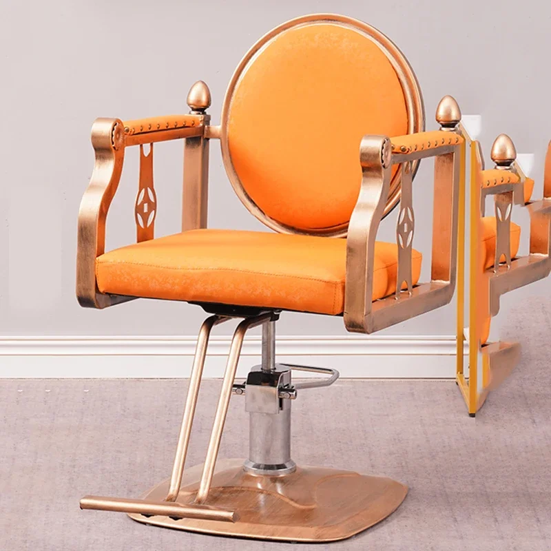 

Черное сверхмощное парикмахерское кресло с татуировкой, многофункциональное кресло для салона красоты, парикмахерский парикмахер, профессиональный эстетический педикюр