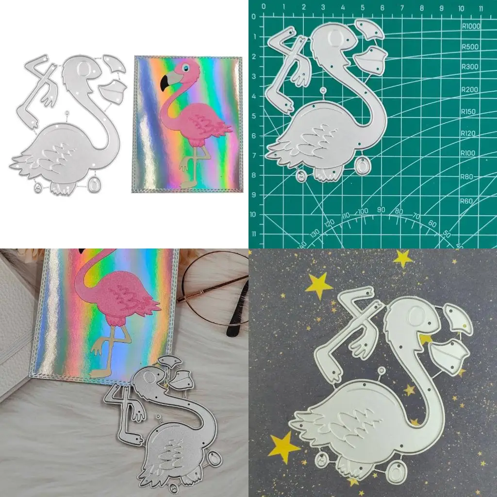 

Flamingo Metal Cutting Dies Card Embossing DIY Photo Album Template Mold Decor high quality