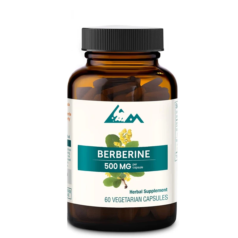 Berberine Probióticos Fat Burning Suporte, Suplemento Sem Gordura GI, Obstipação e Imunidade, Vem 1000mg