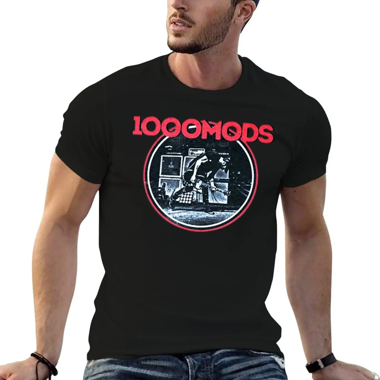 1000mods, Wall of Sound, Logo. T-Shirt hippie clothes tops mens graphic t-shirts hip hop