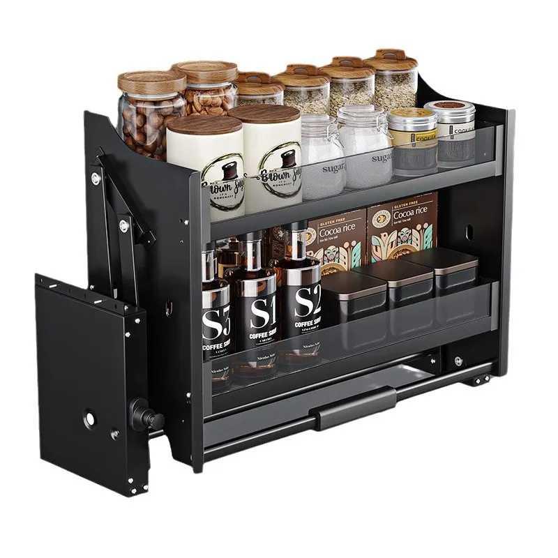 

Кухонный подвесной шкаф, подъемная корзина, шкаф с дверью вверх и вниз, кухонный шкаф, бесшумный буфер