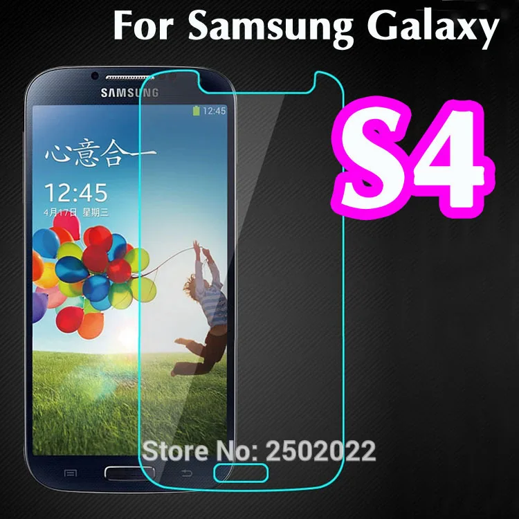 S4 filme de vidro temperado lcd guarda protetor de tela à prova de explosão para samsung galaxy s4 i9500 i9505 película protetora guarda