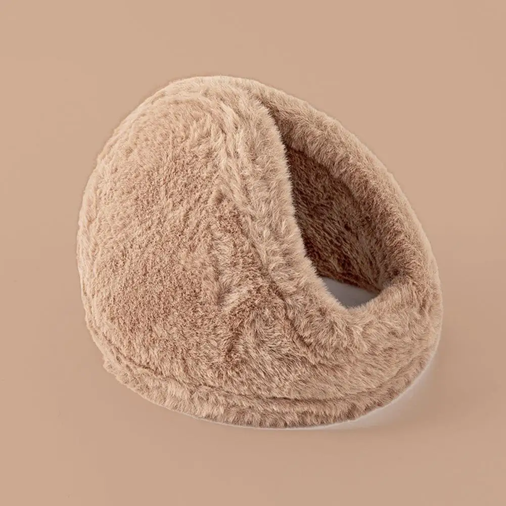 Soft Ear Muffs Soft Plush Lining Earmuffs Adjustable Elastic Headband Ear Warmers Windproof Foldable Portable Insulated Winter