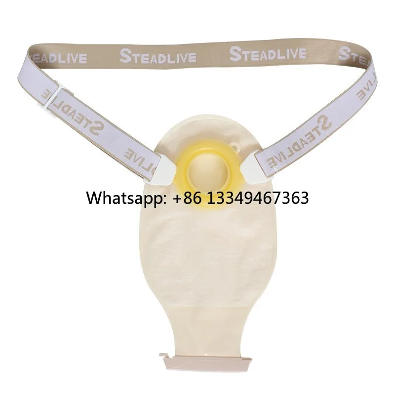 

wholesale 45/57/70mm Wholesale Ostomy Bag With Barrier Ring and Belt for Stoma Care in stock