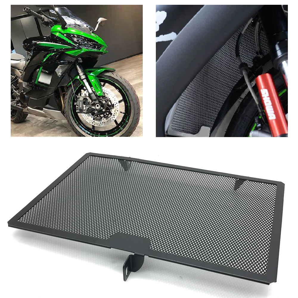 

Fits for Kawasaki Z1000SX ABS Ninja 1000 Ninja1000 2011-2019 Motorcycle Radiator Guard Front Cooler Grille Protector Cover