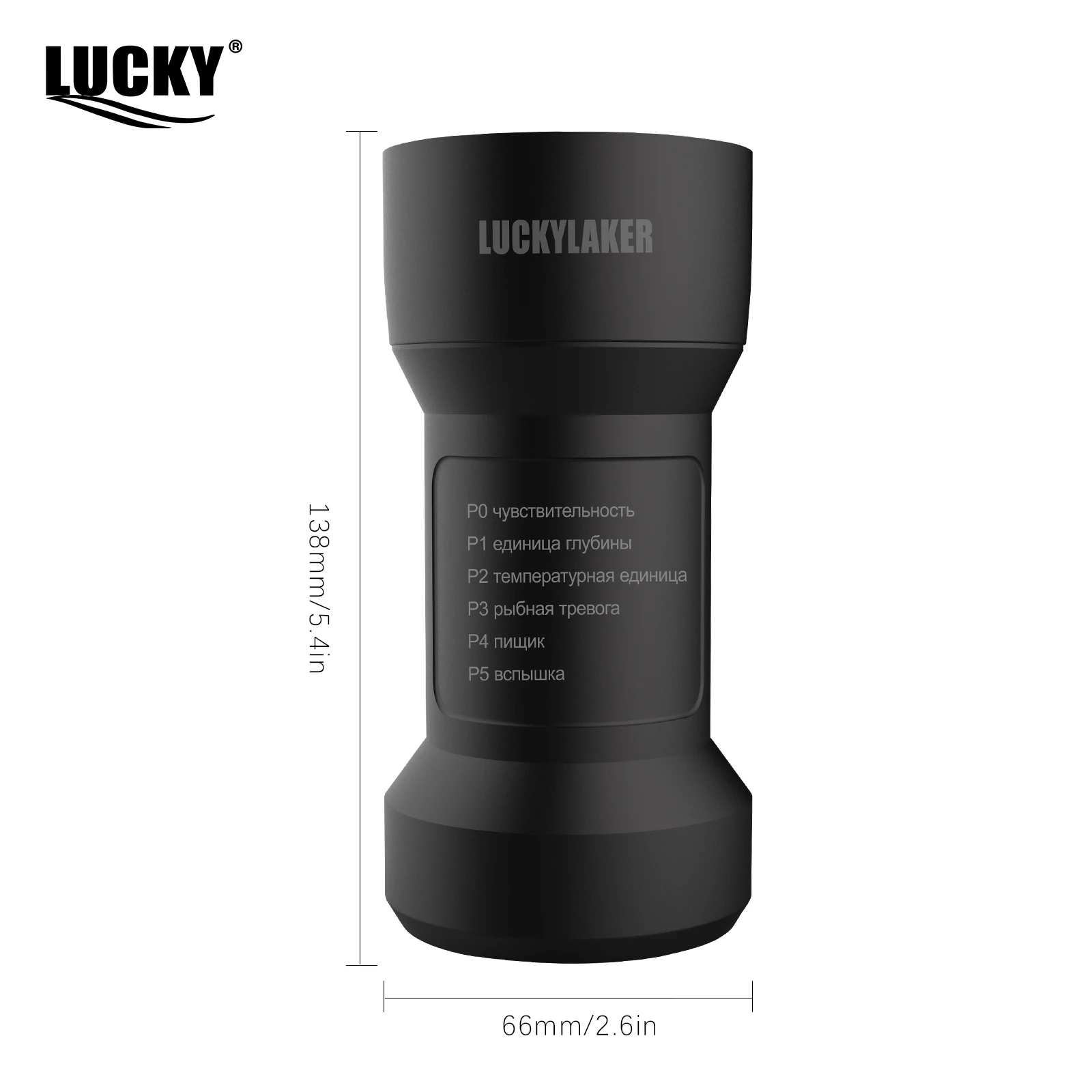 المحمولة السونار مكتشف الأسماك الصيد إغراء صدى أسلم الروسية دليل FF202 #2