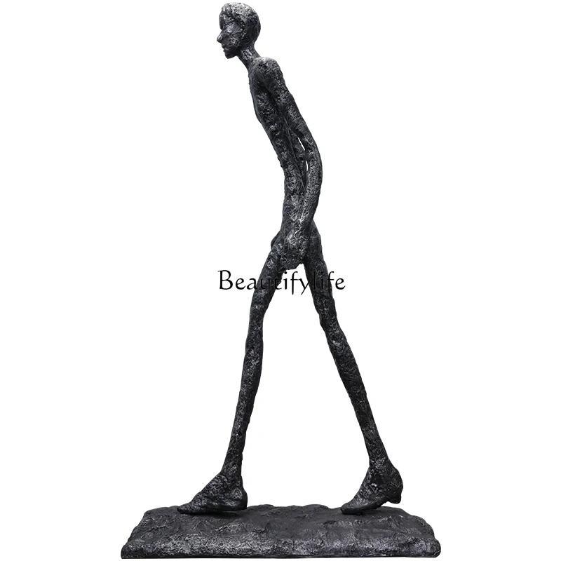 Abstract figure large floor-to-ceiling ornament sales office lobby decoration hotel soft decoration