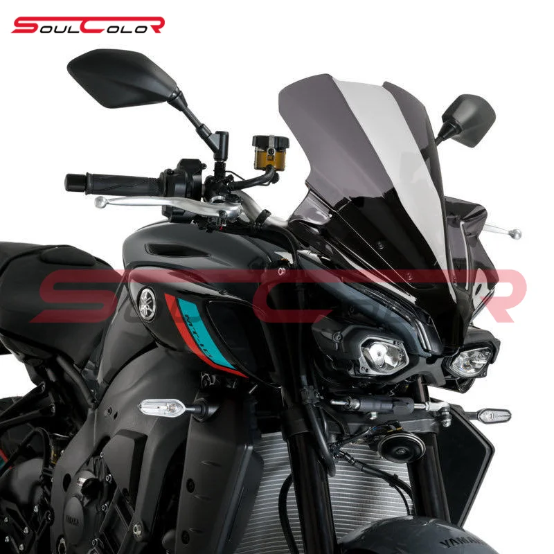 

Fits For YAMAHA MT-10 2022 2023 2024 MT10 SP 22-24 MT10SP 23 mt10 Motorcycle Touring Windshield Visor Black Windscreen