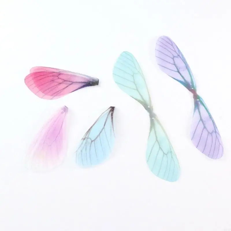 Wing Charm Artificial for Butterfly Wing for Women Earring Pendant Jew