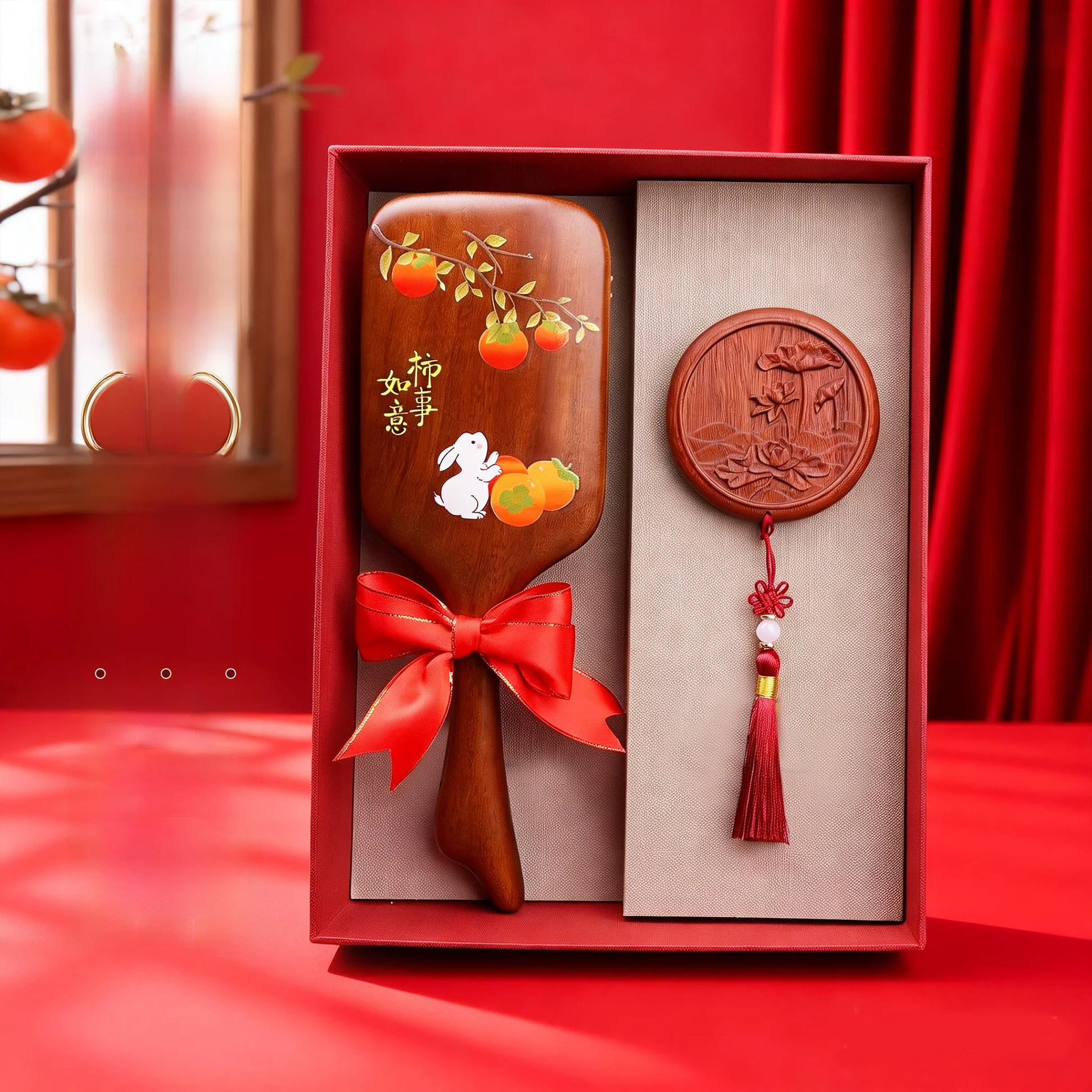 卒業シーズンギフト-実用的な誕生日プレゼント-女性の結婚祝い-教師への贈り物-手作りコーム-マッサージコーム-携帯に便利-旅行に最適