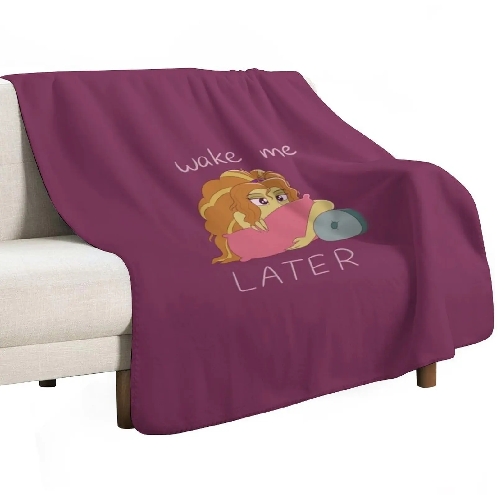 Sleepy Adagio Dazzle Throw Blanket Sofa Throw Decorative Throw Picnic Travel decorative Hairys Blankets