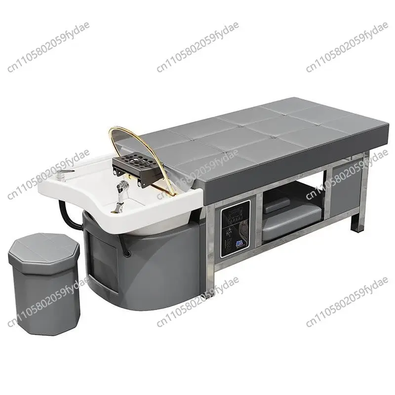 

Ceramic basin head therapy shampoo bed water circulation fumigation Thai massage barbershop hairdresser salon special