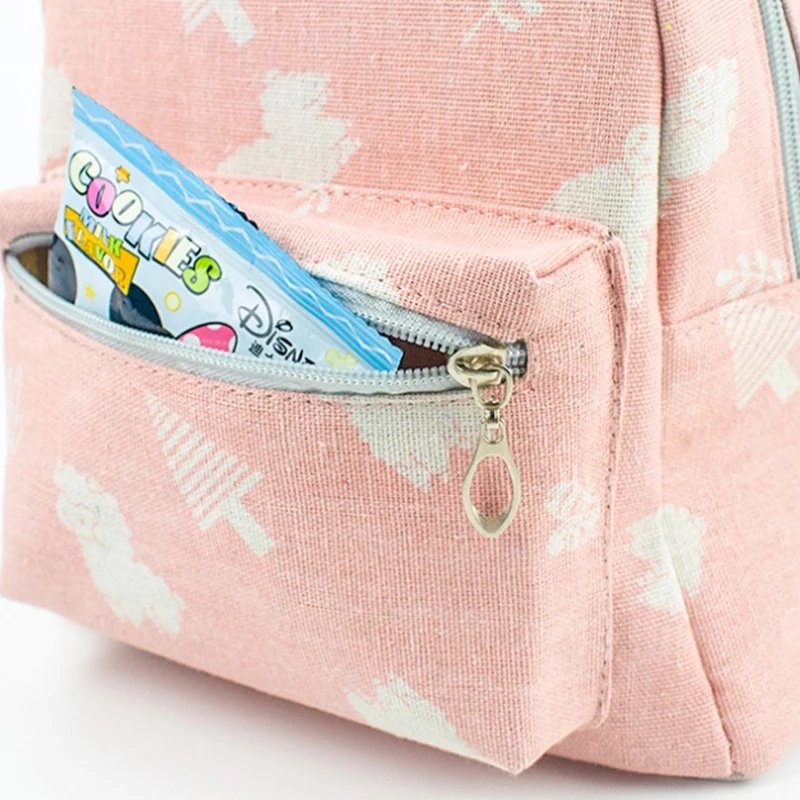 Fashion Backpack Versatile Large Capacity Leisure Commuter Girl Backpack