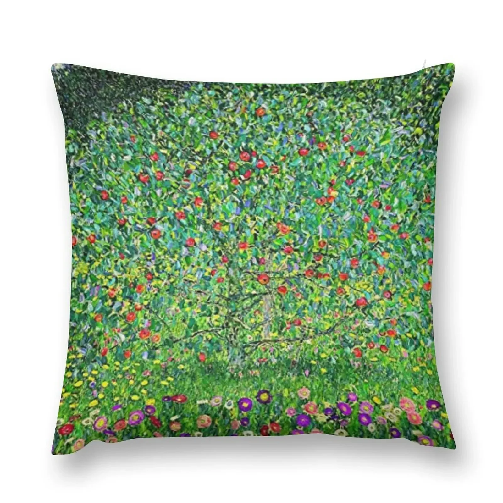 The pear tree - Gustav Klimt Throw Pillow Sofa Covers Bed pillowcases pillow