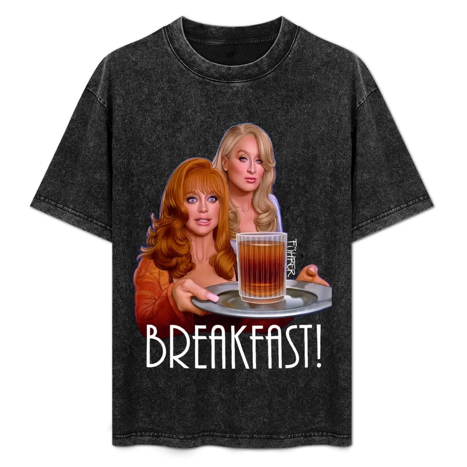 

Breakfast! T-Shirt Novelty Graphic Tee Shirt