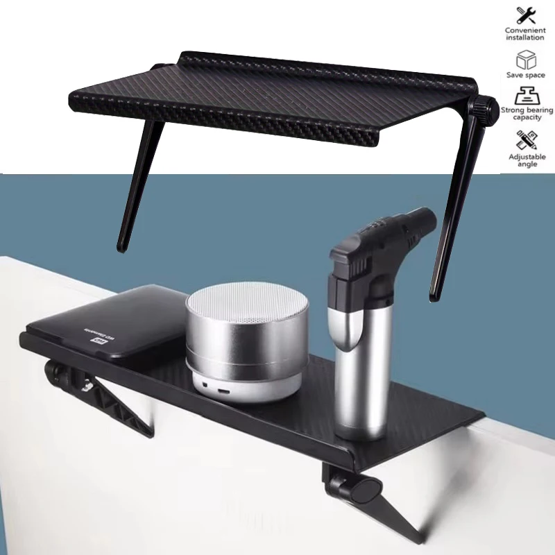 Einstellbare TV Bildschirm Top Lagerung Regal Router Lagerung Rack Computer Monitor Desktop Bildschirm Top Lagerung Rack Startseite Organizer – Detail 5