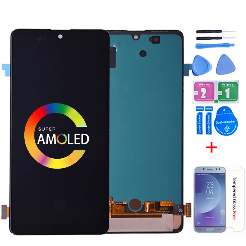 

Super Amoled For Samsung Galaxy A71 2020 A715 LCD Display With Touch Screen Digitizer Assembly SM-A715F/DS SM-A715F/DSN Lcd