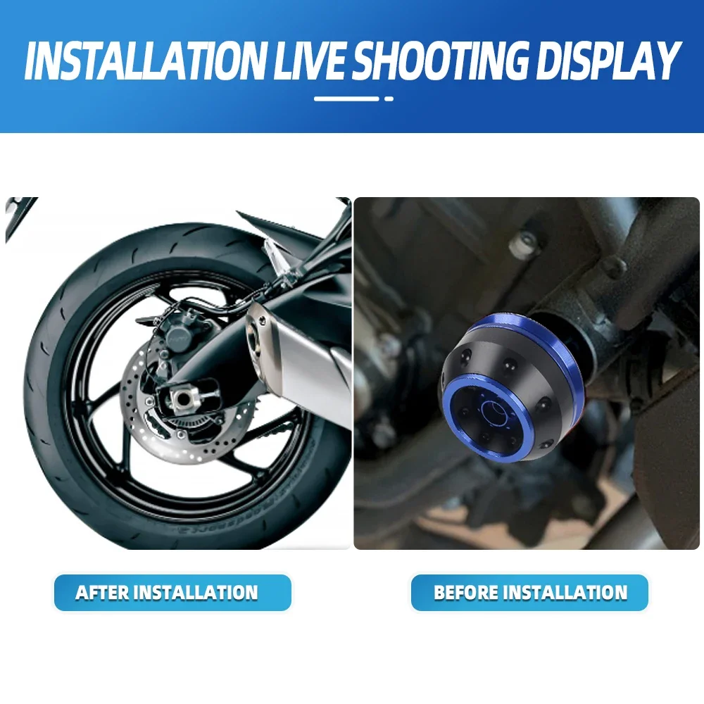 Для CFMOTO CF800MT MT 800 800MT 2021 2022 2023 2024 аварийные ползунки задняя ось вилка защита колеса защита мотоцикла