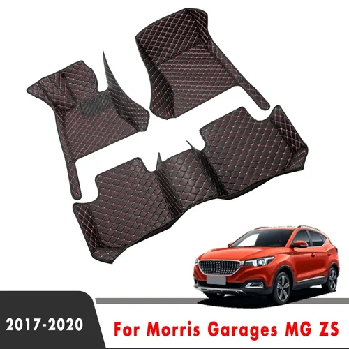 Alfombrillas de coche para MG ZS MGZS ZX ZST 2023 2022 2021 2020 2019 2018 2017 alfombras parte accesorios de Interior de coche alfombra impermeable