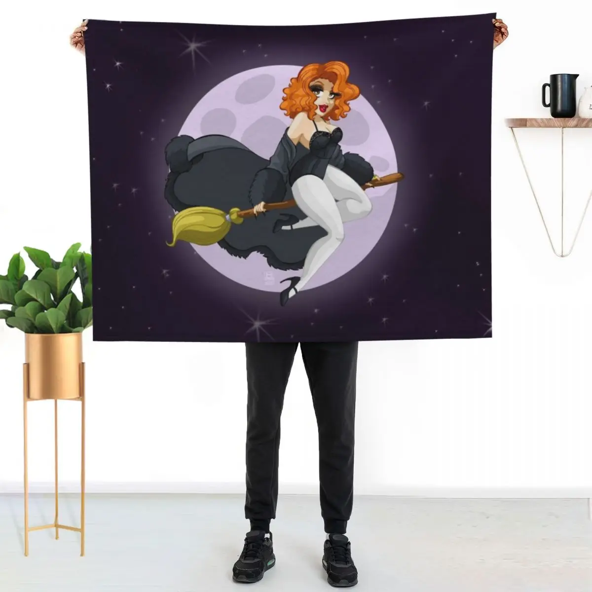 

Jinkx Monsoon Throw Blanket Soft Warm Blanket Gift for Grandparents