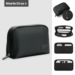 Cable Storage Bag Waterproof Digital Electronic Organizer Portable USB Data Line Charger Plug Storage Bag Travel Makeup Bag