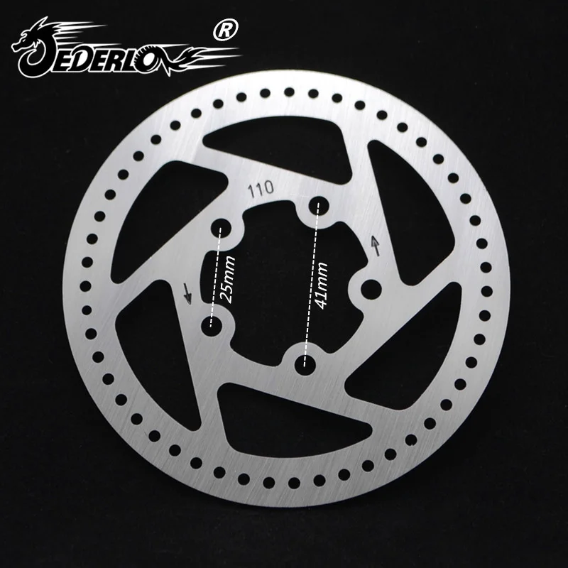 

Bicycle Disc Brake Rotor 110/120MM Hydraulic Brake Rotors for Xiaomi Mijia M365 /Pro Electric Scooter 160/180/203MM MTB Rotor