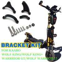 Steering Damper Bracket For Kaabo Wolf Warrior 11 Wolf King/Wolf King+ Warrrior GT Electric Scooter Parts Aluminum Alloy Materia