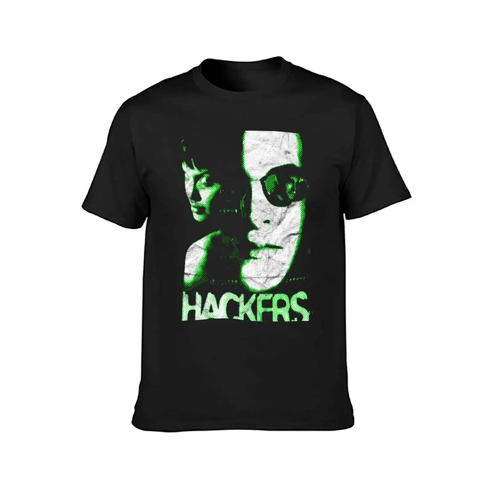 Hackers (1995) Poster Shirt-ized T-Shirt sweat plus size tops quick-drying Men's t-shirt