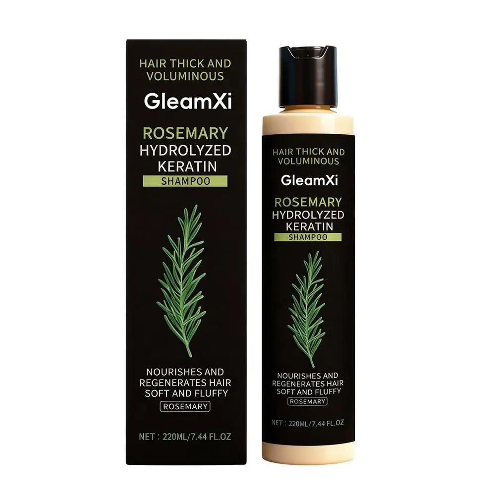 2 unidades de Shampoo de Alecrim para Cabelos: Volumizador, Espessante, Fortalecedor e Controla a Oleosidade. Nutre e Repara os Cabelos, Adicionando Volume._voghion.com